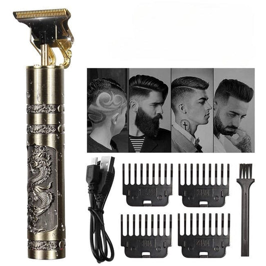 T9 Usb Electric Hair Clipper For Men Hair Cutting Machine Rechargeable Man Shaver Trimmer Barber Professional Beard Trimmer - My Store